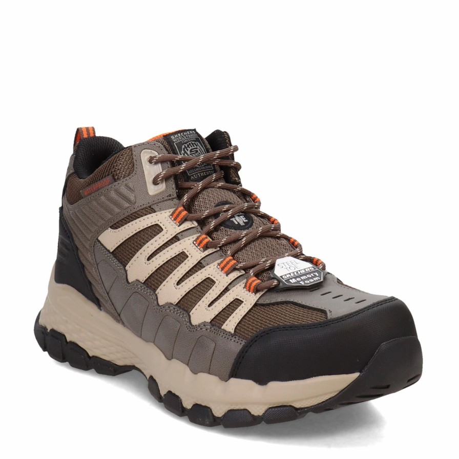 Boots * | Skechers Work Men'S Skechers, Work: Queznell St Wp Work Boot