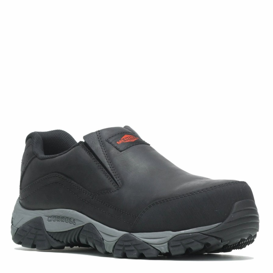 Slip-On * | Men'S Merrell, Moab Adventure Moc Carbon Fiber Slip-On