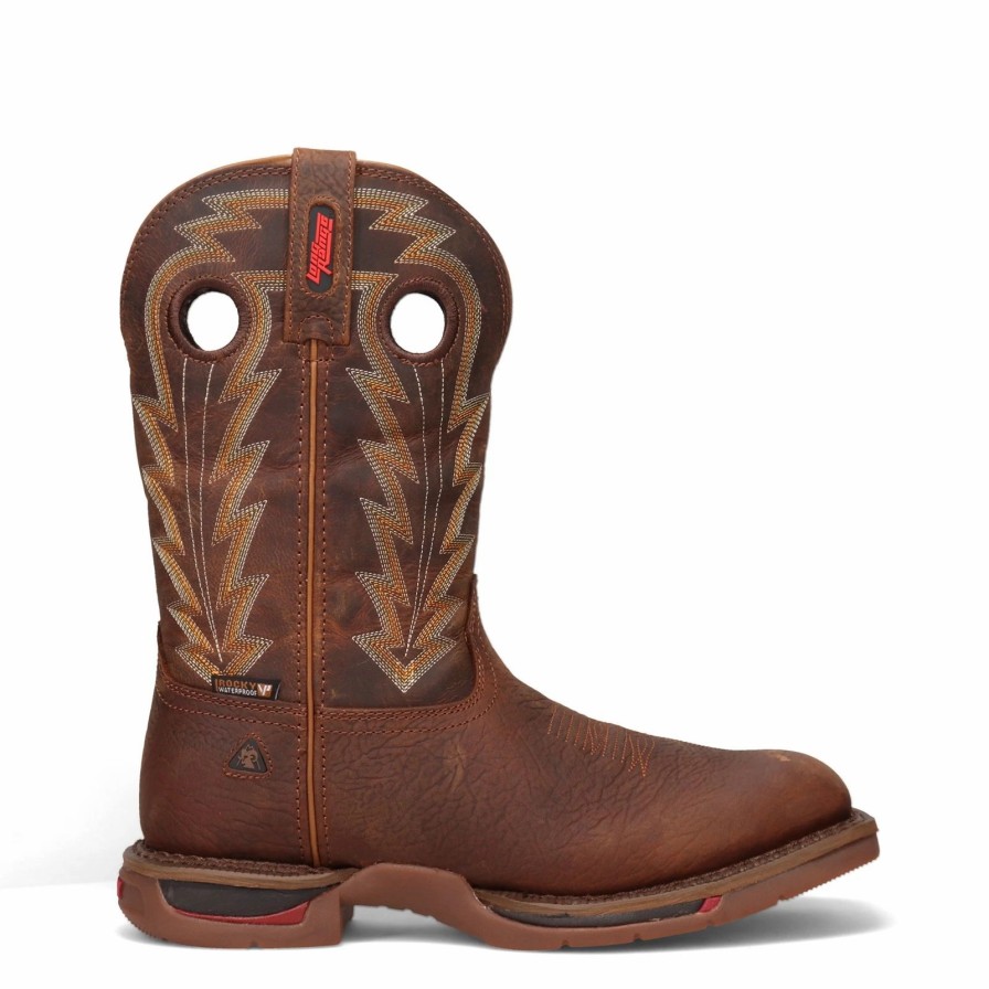 Boots * | Men'S Rocky, Long Range Waterproof Western Boot