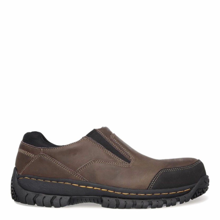 Slip-On * | Skechers Work Men'S Skechers, Relaxed Fit: Hartan St Work Shoe