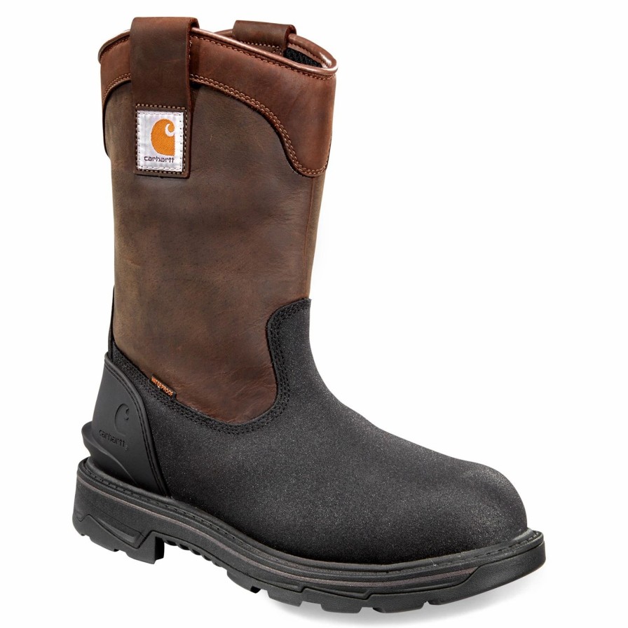 Boots * | Men'S Carhartt, Ironwood Wp 11In Alloy Toe Ins Wellington Boot