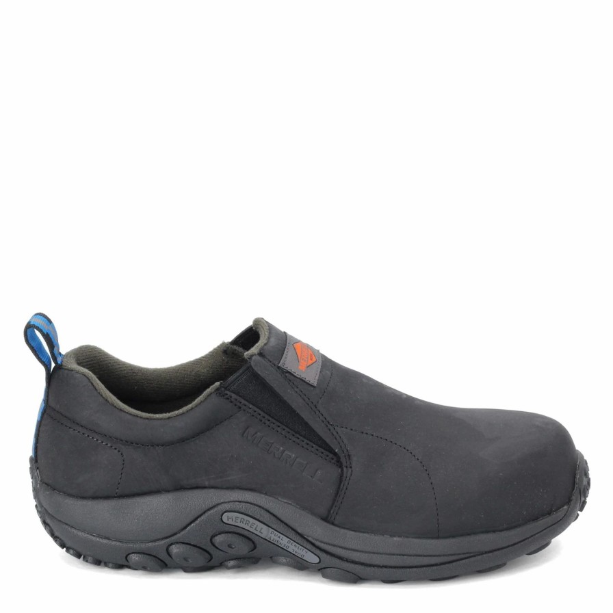 Slip-On * | Men'S Merrell, Jungle Moc Comp Toe Work Shoe