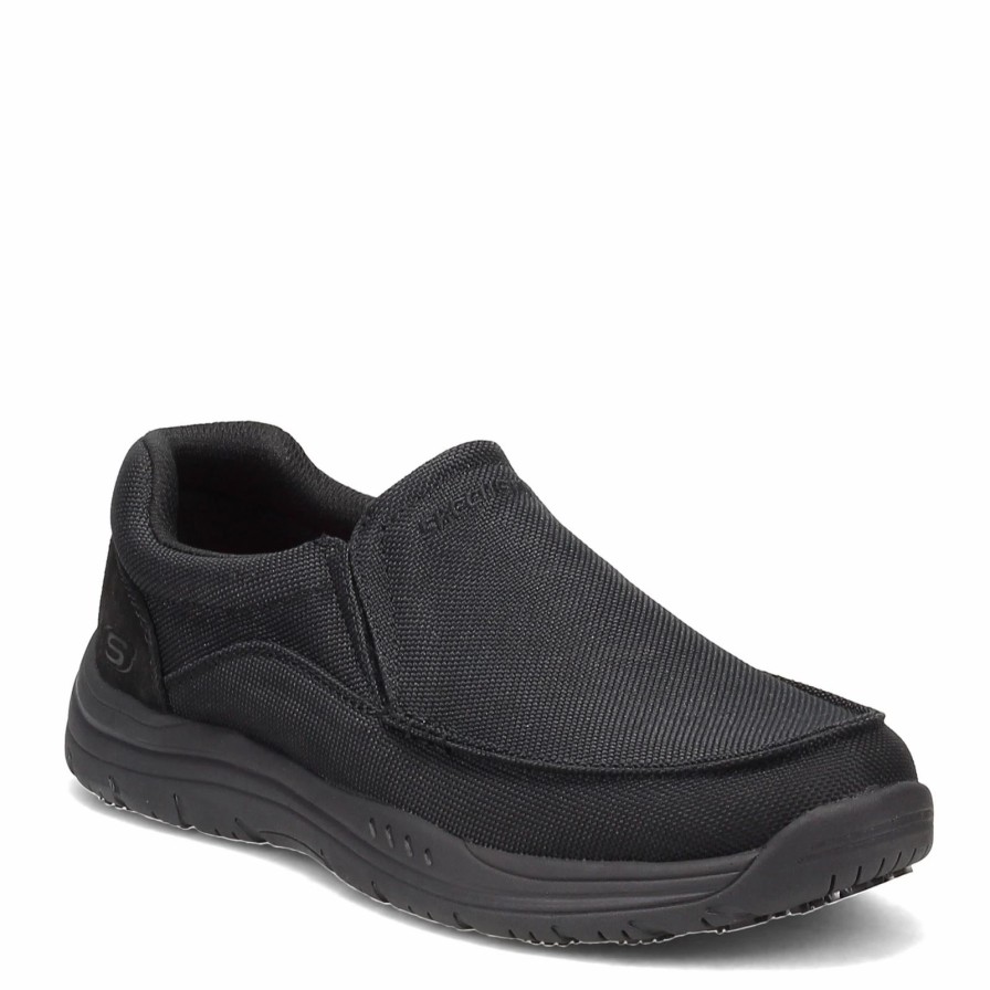 Slip-On * | Skechers Work Men'S Skechers, Otsego Kanvie Sr Slip-On