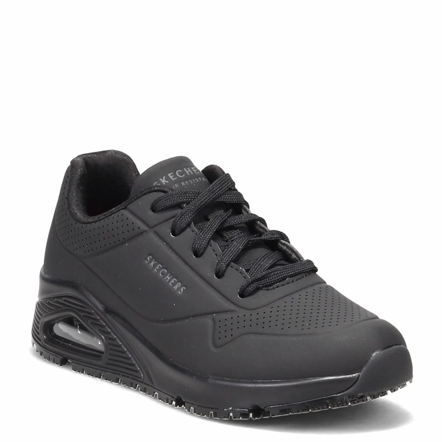 Sneakers * | Skechers Work Women'S Skechers, Relaxed Fit: Uno Sr Work Shoe