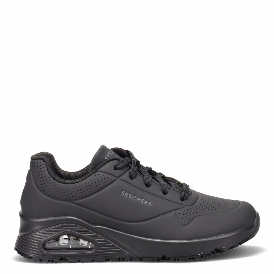 Sneakers * | Skechers Work Women'S Skechers, Relaxed Fit: Uno Sr Work Shoe