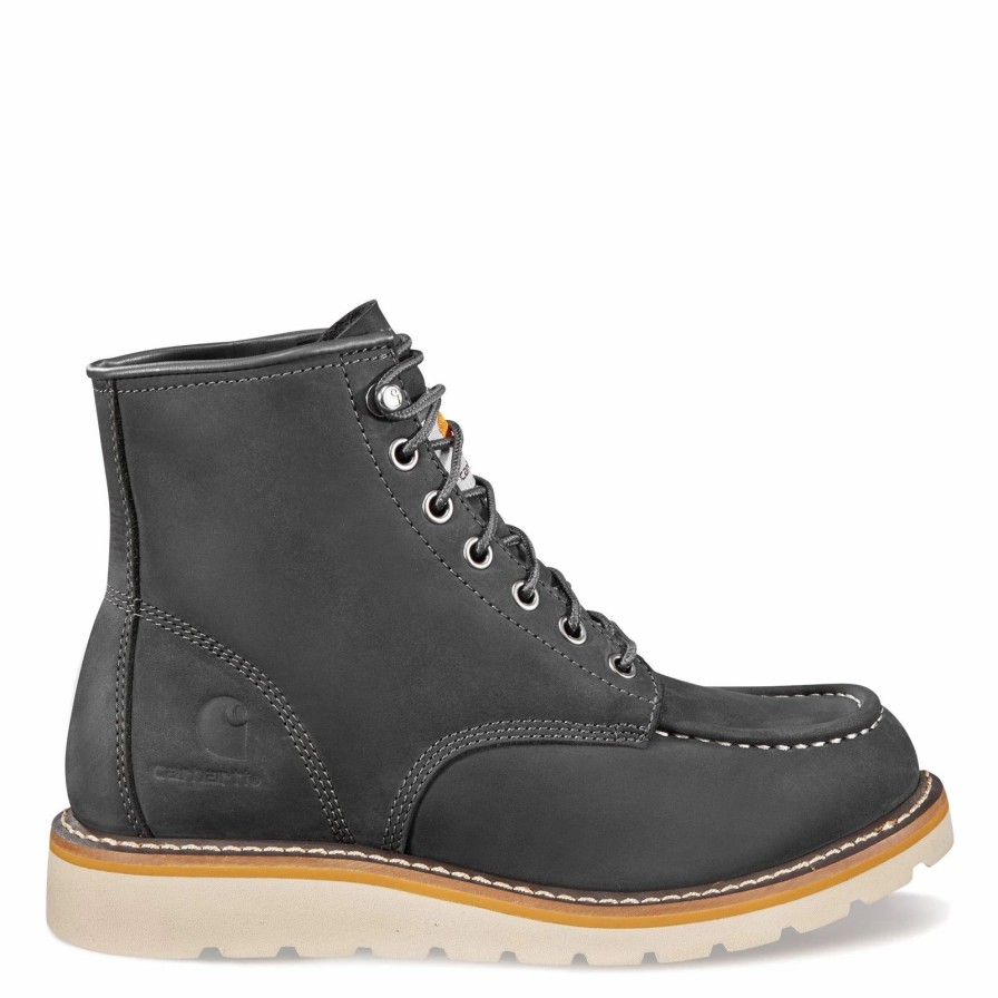 Boots * | Women'S Carhartt, 6 Inch Moc Soft Toe Wedge Work Boot