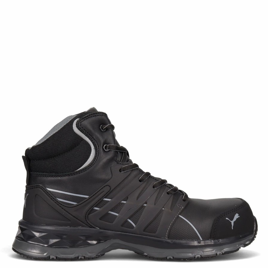 Boots * | Men'S Puma Safety, Velocity 2.0 Mid Work Shoe