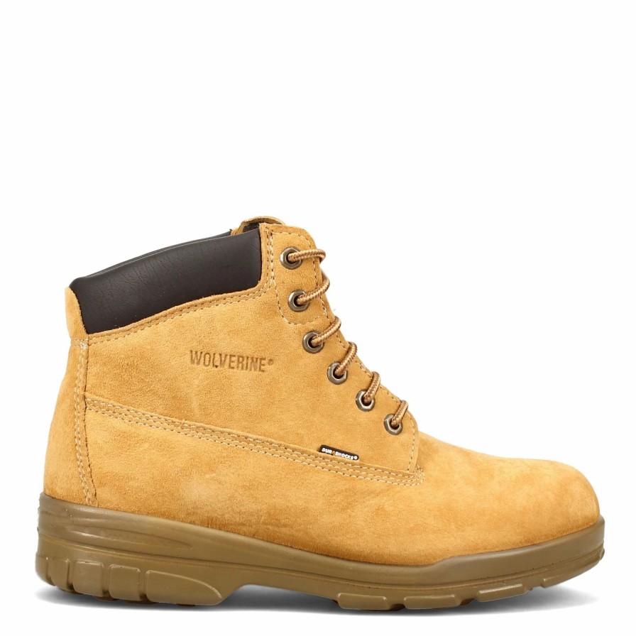 Boots * | Men'S Wolverine Boots, Trappeur 6In Waterproof Work Boot