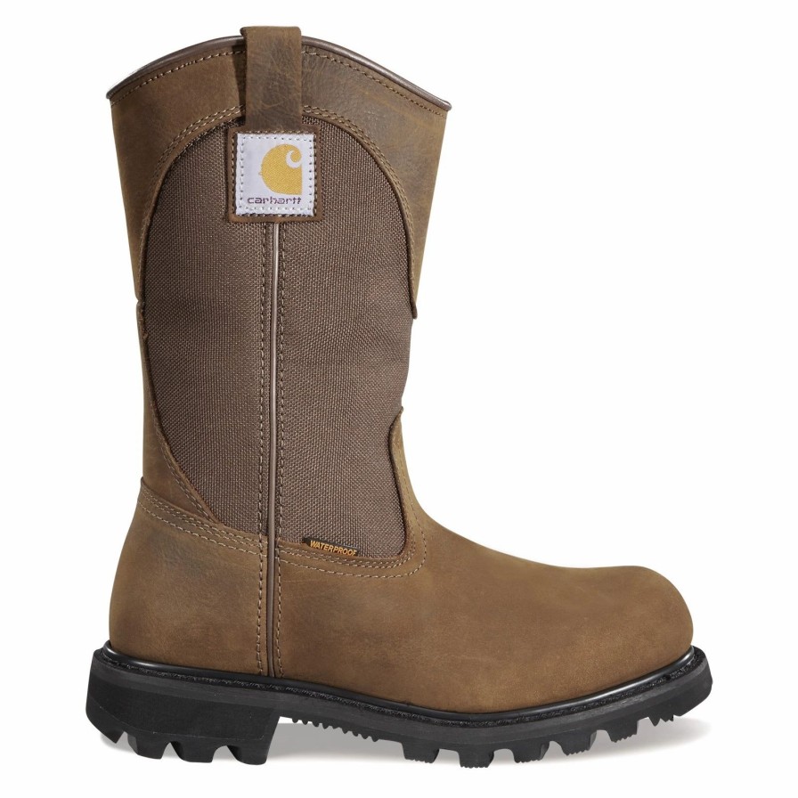 Boots * | Women'S Carhartt, Traditional Welt Wp 10In Steel Toe Wellington Boot