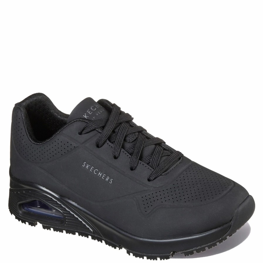 Sneakers * | Skechers Work Women'S Skechers, Relaxed Fit: Uno Sr Work Shoe Wide Width