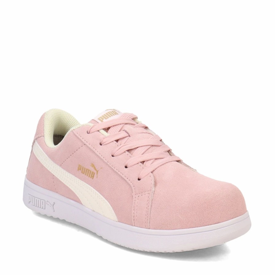 Sneakers * | Puma Safety Women'S Puma, Iconic Suede Low Work Shoe