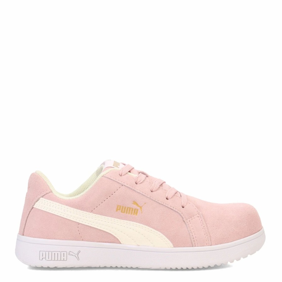 Sneakers * | Puma Safety Women'S Puma, Iconic Suede Low Work Shoe