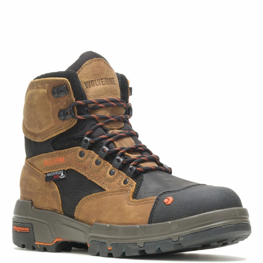 Boots * | Men'S Wolverine Boots, Legend Durashocks Carbonmax Safety Work Boot