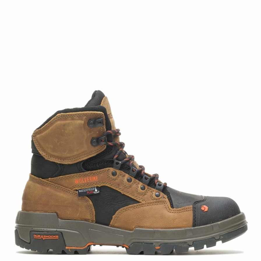 Boots * | Men'S Wolverine Boots, Legend Durashocks Carbonmax Safety Work Boot