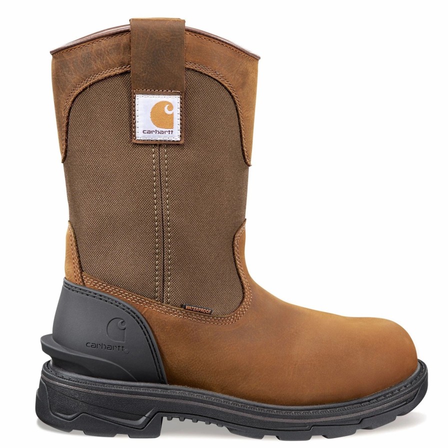 Boots * | Men'S Carhartt, Ironwood Wp 11In Alloy Toe Wellington Boot