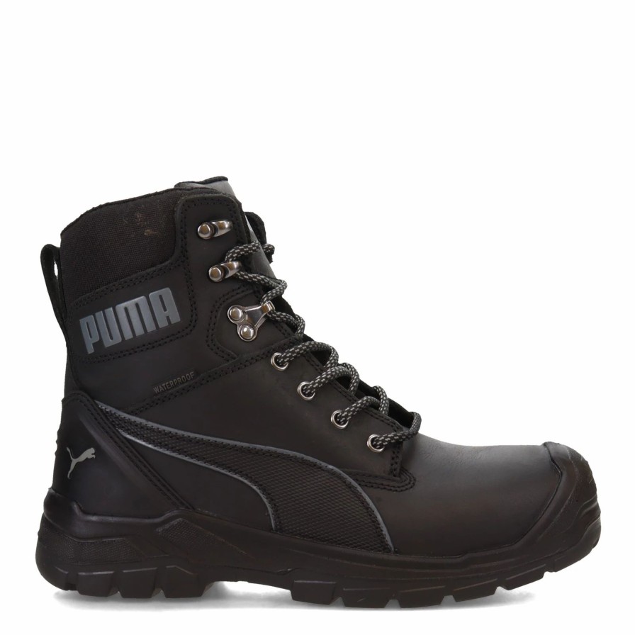 Boots * | Puma Safety Men'S Puma, Conquest 7 Inch Soft Toe Work Boot