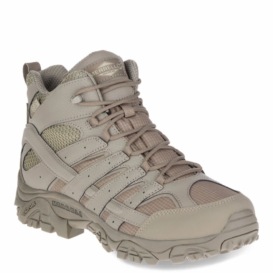 Boots * | Men'S Merrell, Moab 2 Mid Tactical Response Waterproof Boot