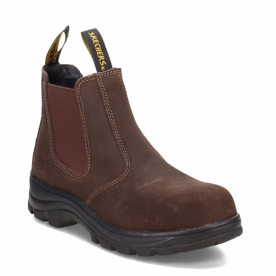 Boots * | Skechers Work Women'S Skechers, Workshire Jannit Comp Toe Work Boot