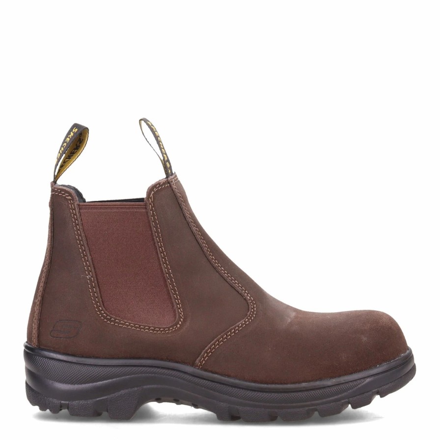 Boots * | Skechers Work Women'S Skechers, Workshire Jannit Comp Toe Work Boot