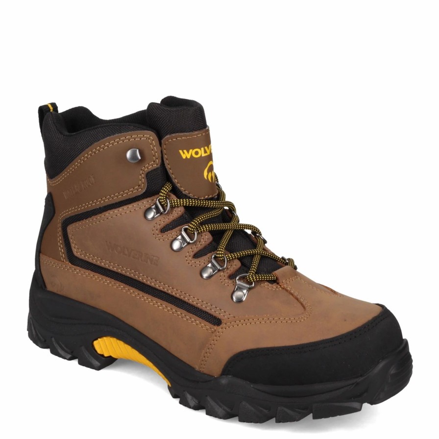 Boots * | Men'S Wolverine Boots, Spencer Waterproof Hiking Boot