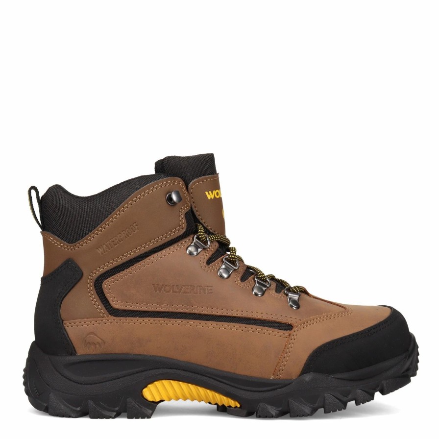 Boots * | Men'S Wolverine Boots, Spencer Waterproof Hiking Boot