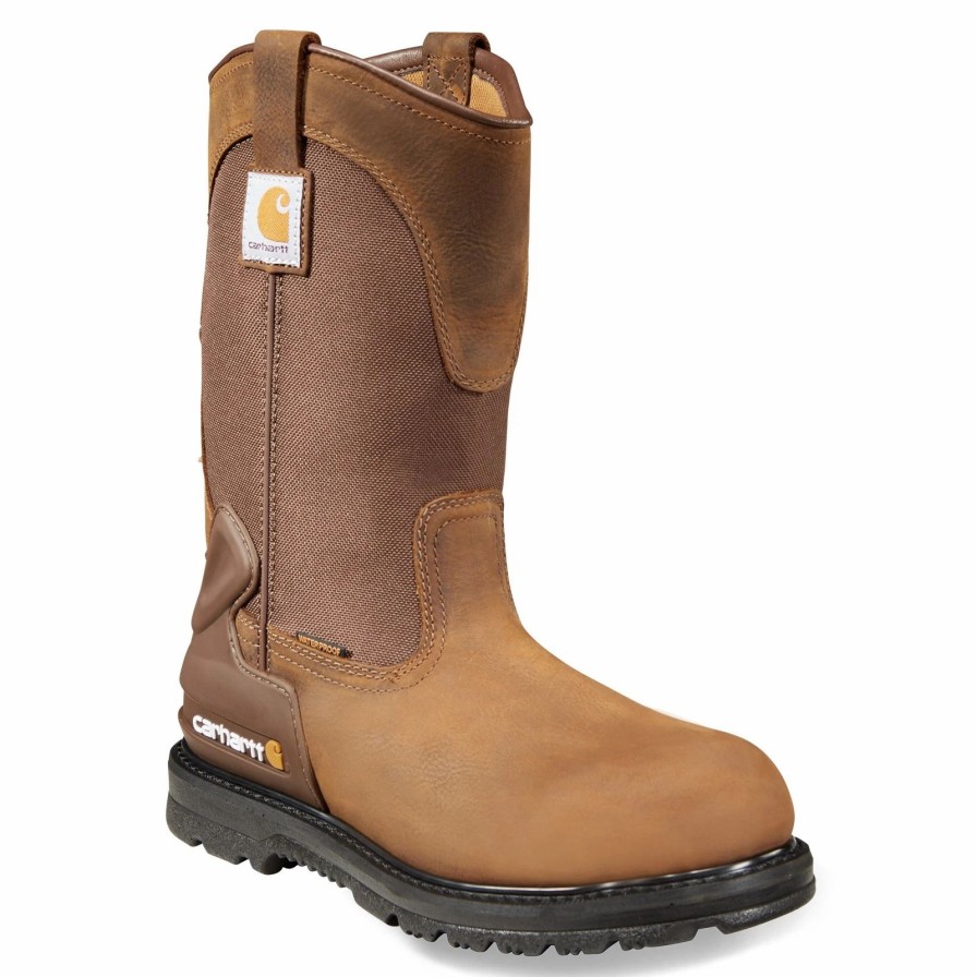 Boots * | Men'S Carhartt, Heritage Wp 11In Soft Toe Wellington Boot