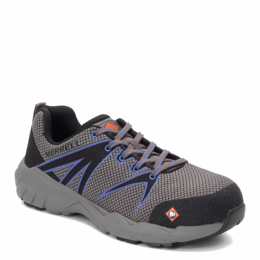 Sneakers * | Men'S Merrell Work, Fullbench 55 Alloy Toe Work Shoe