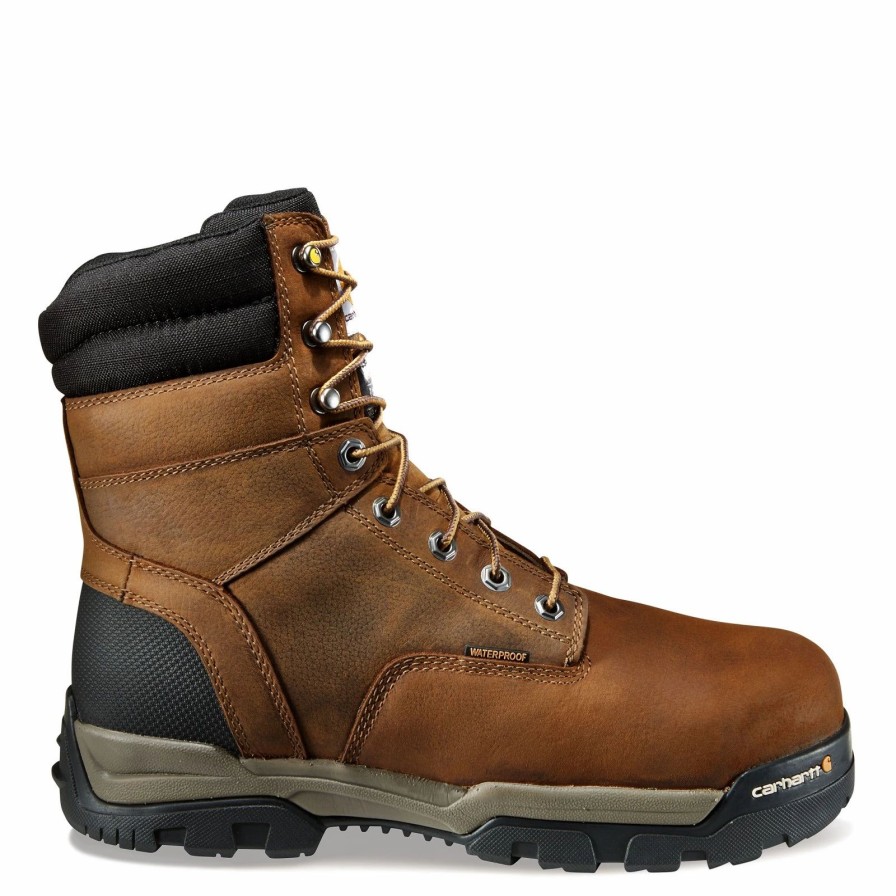 Boots * | Men'S Carhartt, Ground Force Wp Ins 8 In Soft Toe Boot