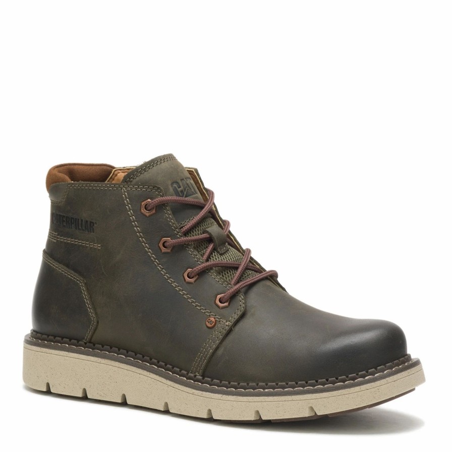 Boots * | Men'S Caterpillar, Covert Mid Wp Work Boot