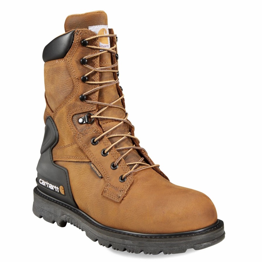 Boots * | Men'S Carhartt, Heritage Wp 8In Steel Toe Boot