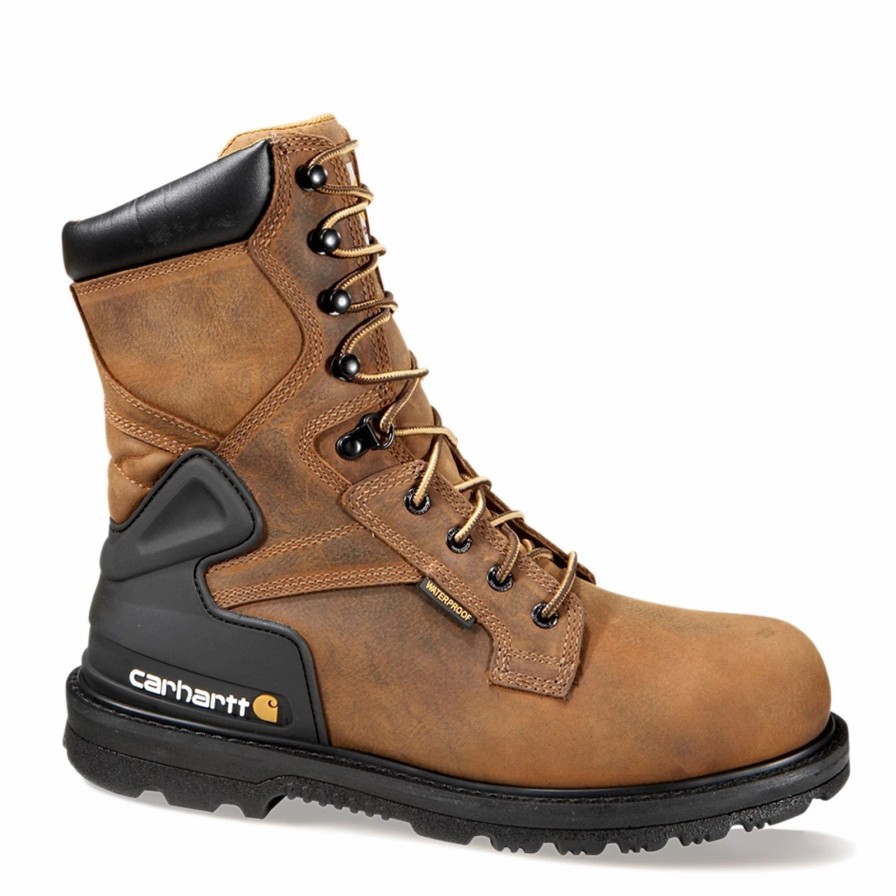 Boots * | Men'S Carhartt, Heritage Wp 8In Steel Toe Boot