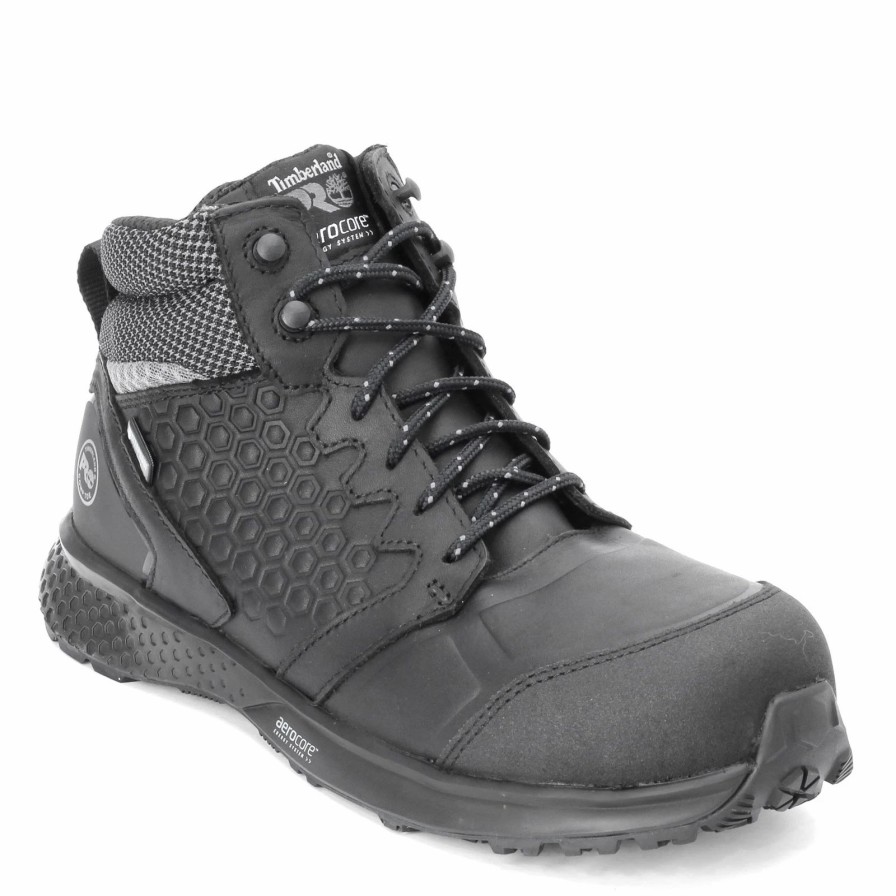 Boots * | Men'S Timberland Pro, Reaxion Mid Comp Toe Work Boot