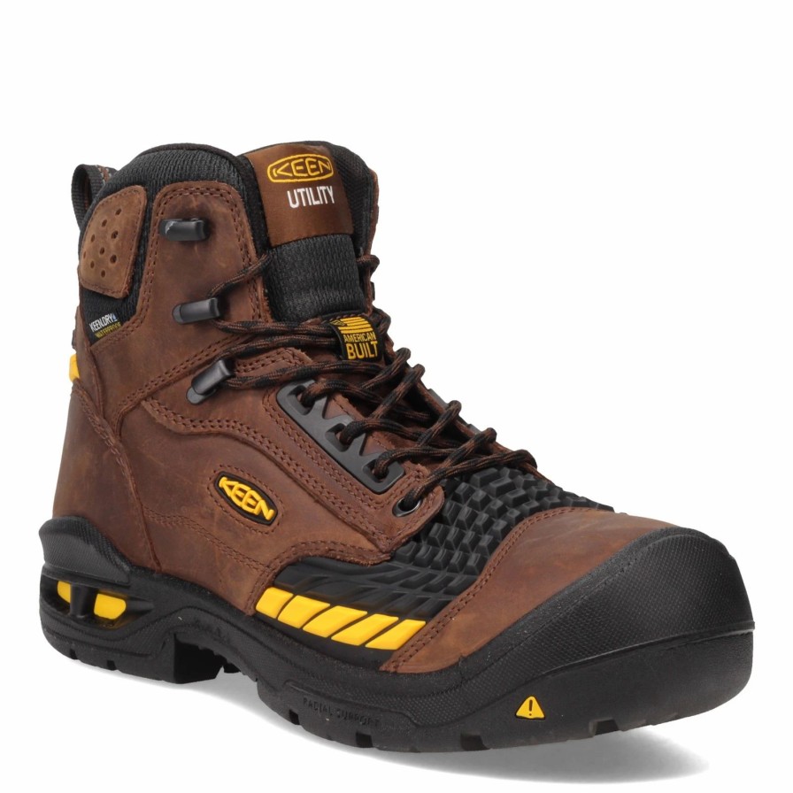 Boots * | Men'S Keen Utility, Troy 6 Inch Ct Waterproof Boot