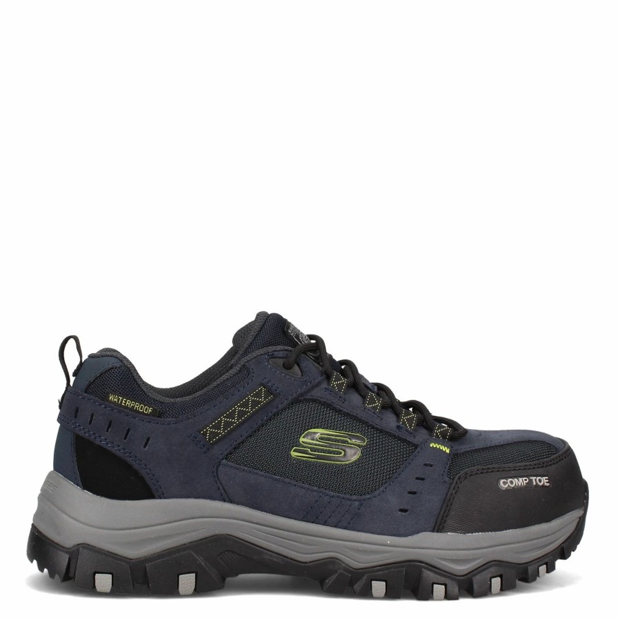 Sneakers * | Skechers Work Men'S Skechers, Greetah Comp Toe Work Shoe