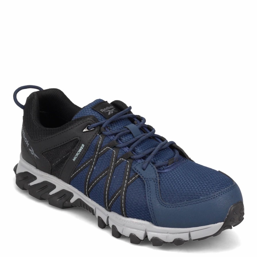 Sneakers * | Men'S Reebok Work, Trail Grip Low Work Shoe