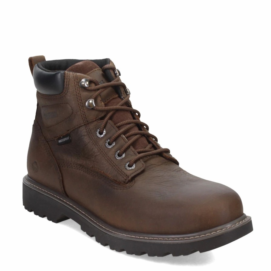 Boots * | Men'S Wolverine Boots, Floorhand 6 Inch Waterproof Work Boots