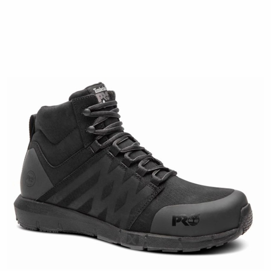 Boots * | Men'S Timberland Pro, Radius Mid Comp Toe Work Boot