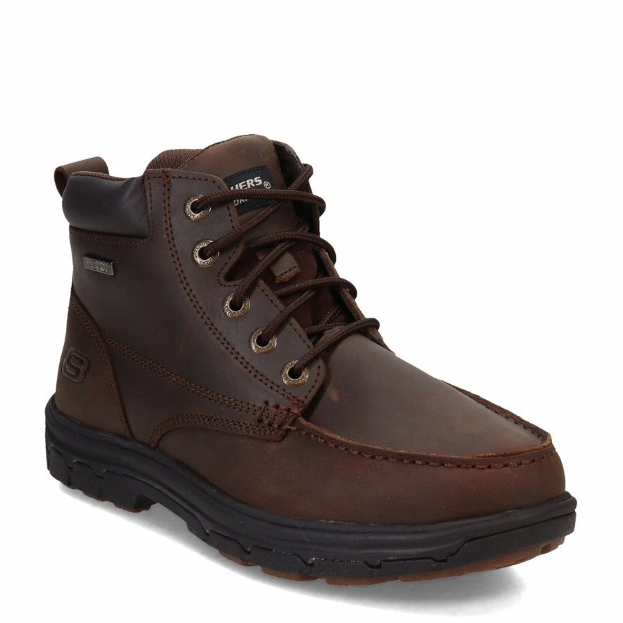 Boots * | Skechers Work Men'S Skechers, Vicksburk Gentain Soft Toe Work Boot