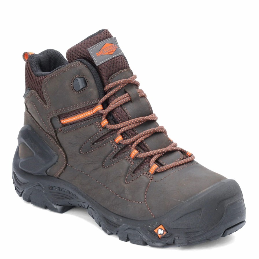 Boots * | Men'S Merrell Work, Strongfield 6 Work Boot