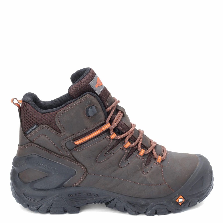 Boots * | Men'S Merrell Work, Strongfield 6 Work Boot