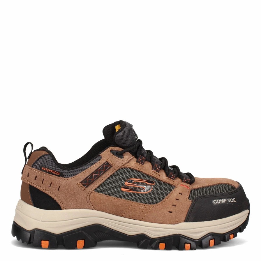 Sneakers * | Skechers Work Men'S Skechers, Greetah Comp Toe Work Shoe