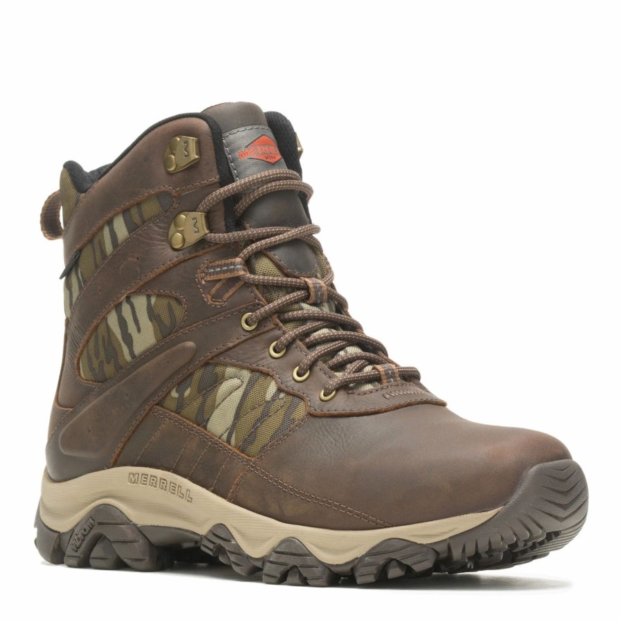 Boots * | Men'S Merrell, Moab 2 Timber 6In Waterproof Boot