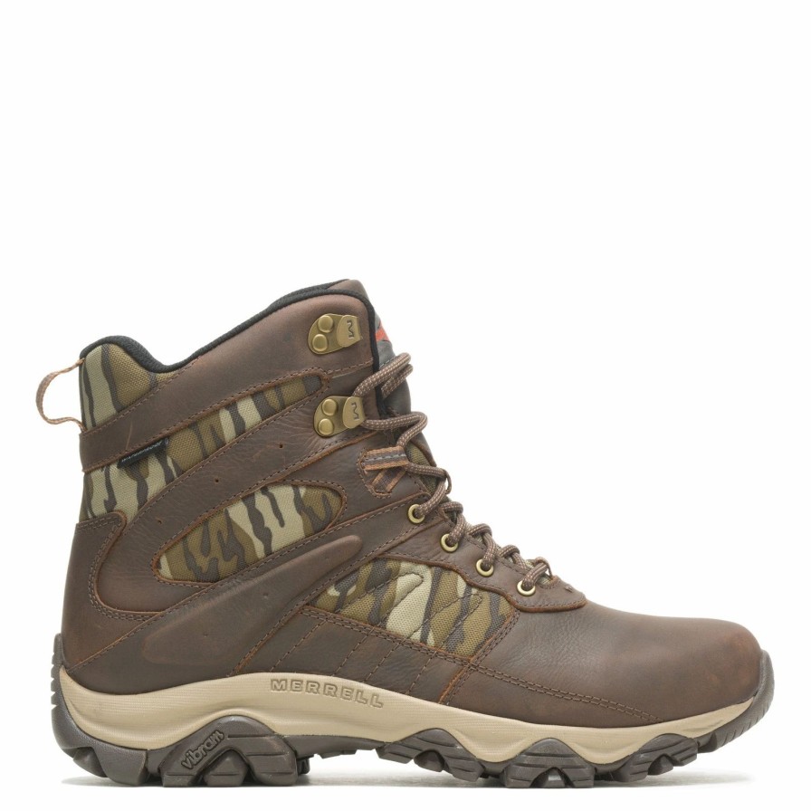 Boots * | Men'S Merrell, Moab 2 Timber 6In Waterproof Boot