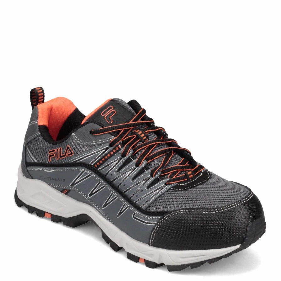 Sneakers * | Men'S Fila, Memory At Peak Composite Toe Work Shoe